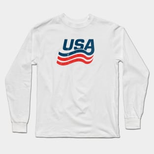 USA flag Long Sleeve T-Shirt